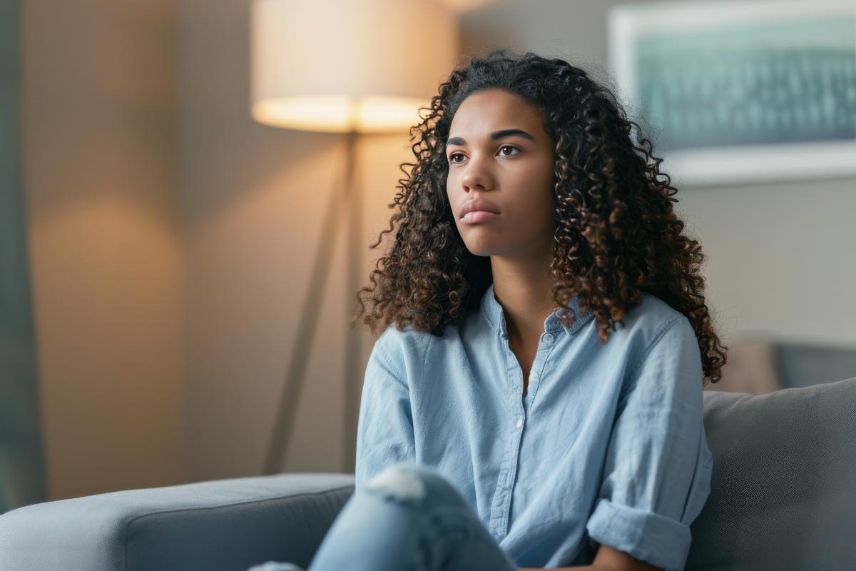 a woman enters inpatient treatment for her anxiety disorder